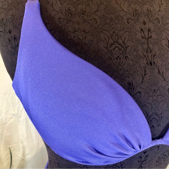 ❤️ LAST DAY Vintage 1990s Catalina Bra-Style Bikini Top w/ Matching Sarong - Picture 4 of 13